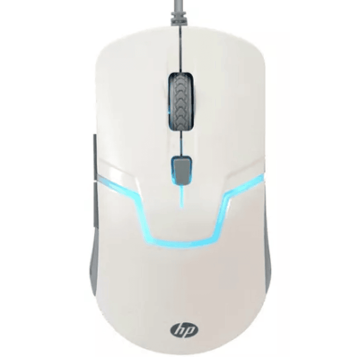 Mouse Gamer Usb Hp M100 1600dpi Blanco 1