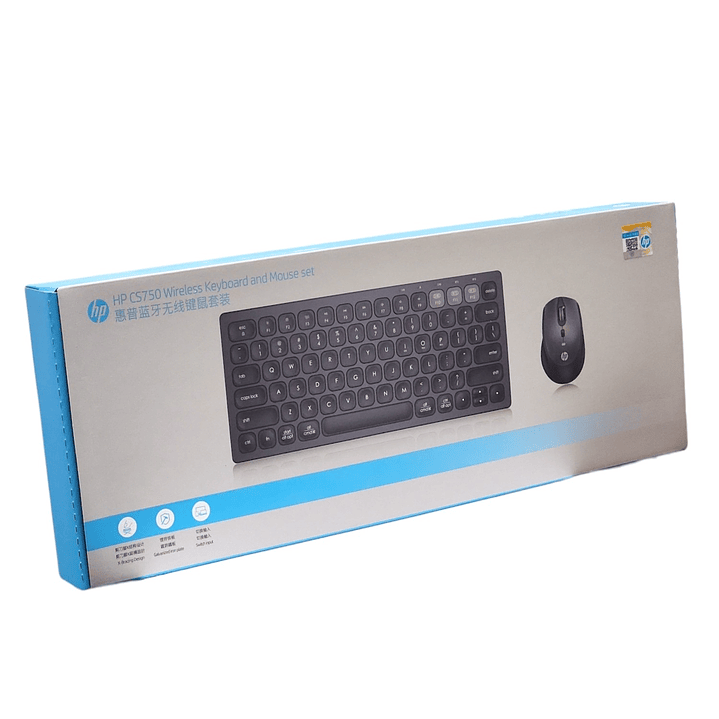 Kit Teclado y Mouse Inalámbricos Hp CS750 5