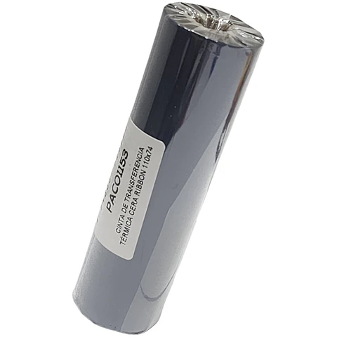Cinta de Transferencia Térmica de Cera Ribbon 110x74 PAC01153