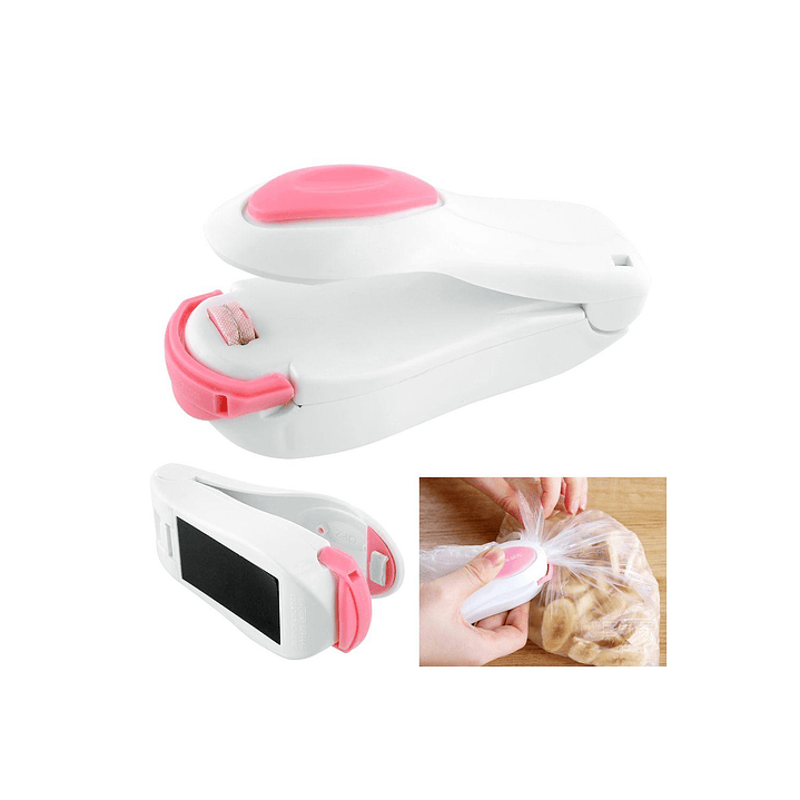 Mini Máquina De Sellado Térmico Portátil Bolsas Alimentos 4