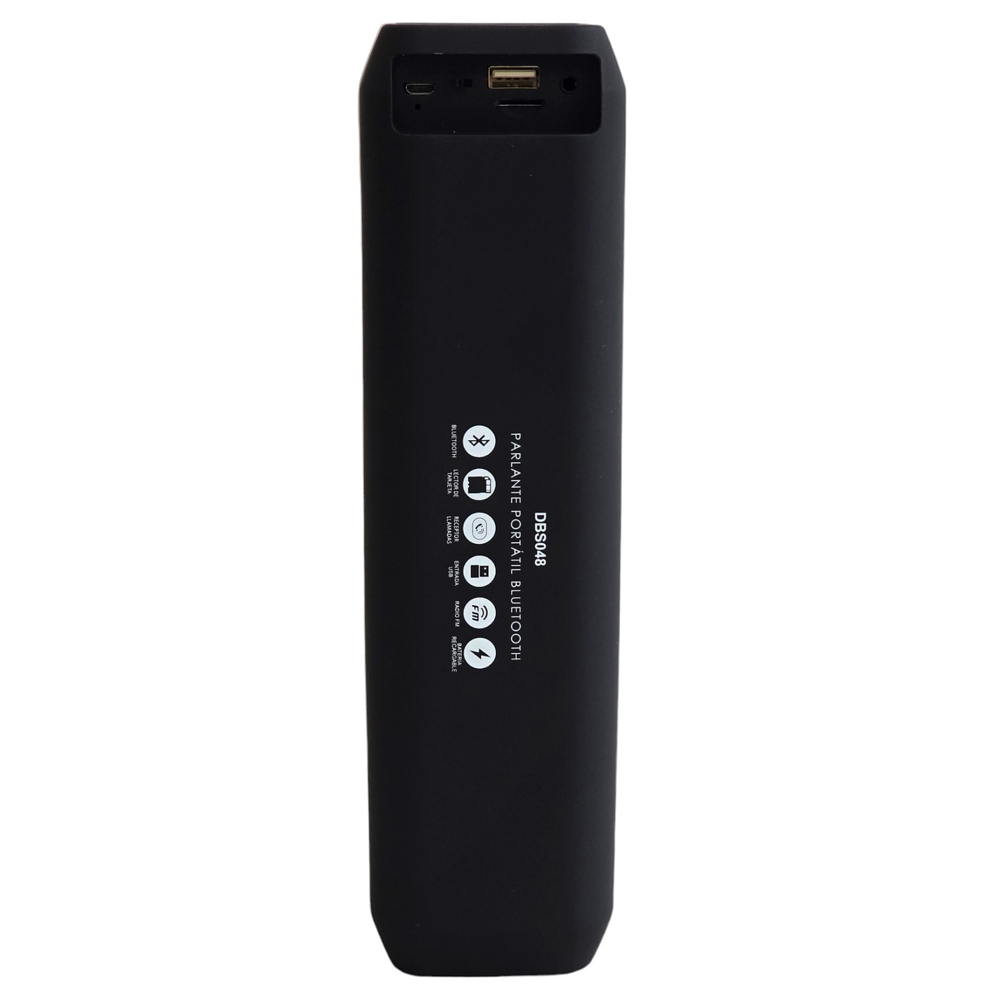 Parlante Inalámbrico Bt/Sd/Radio Multicolor Dblue DBS048BK Negro 4