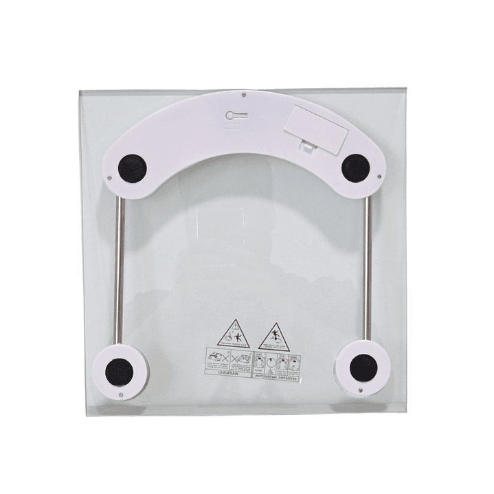 Balanza Digital de Baño Vidrio Templado Dblue Cuadrada 4