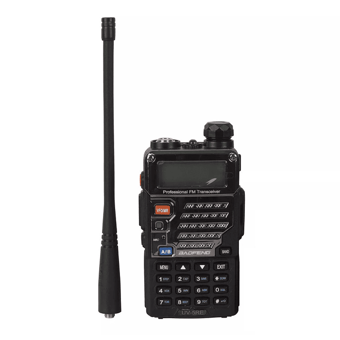 Radio Transmisor VOX Baofeng UV-5RE Negro c 1