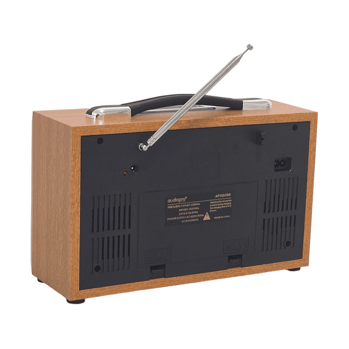 Radio Retro BT Vintage Audiopro Portátil AP02056 3