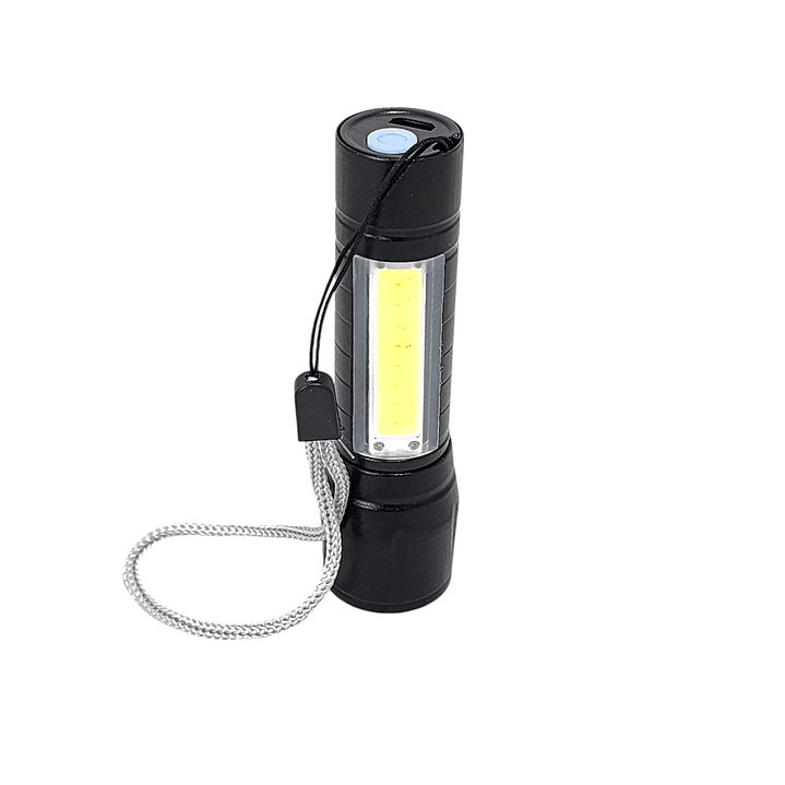 Linterna Led Recargable  Zoom COB + XPE PM401 2