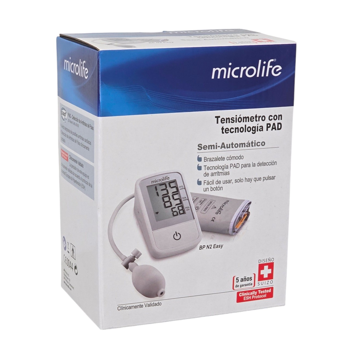 Tensiómetro Brazo Semiautomático Microlife BP N2 Easy 3