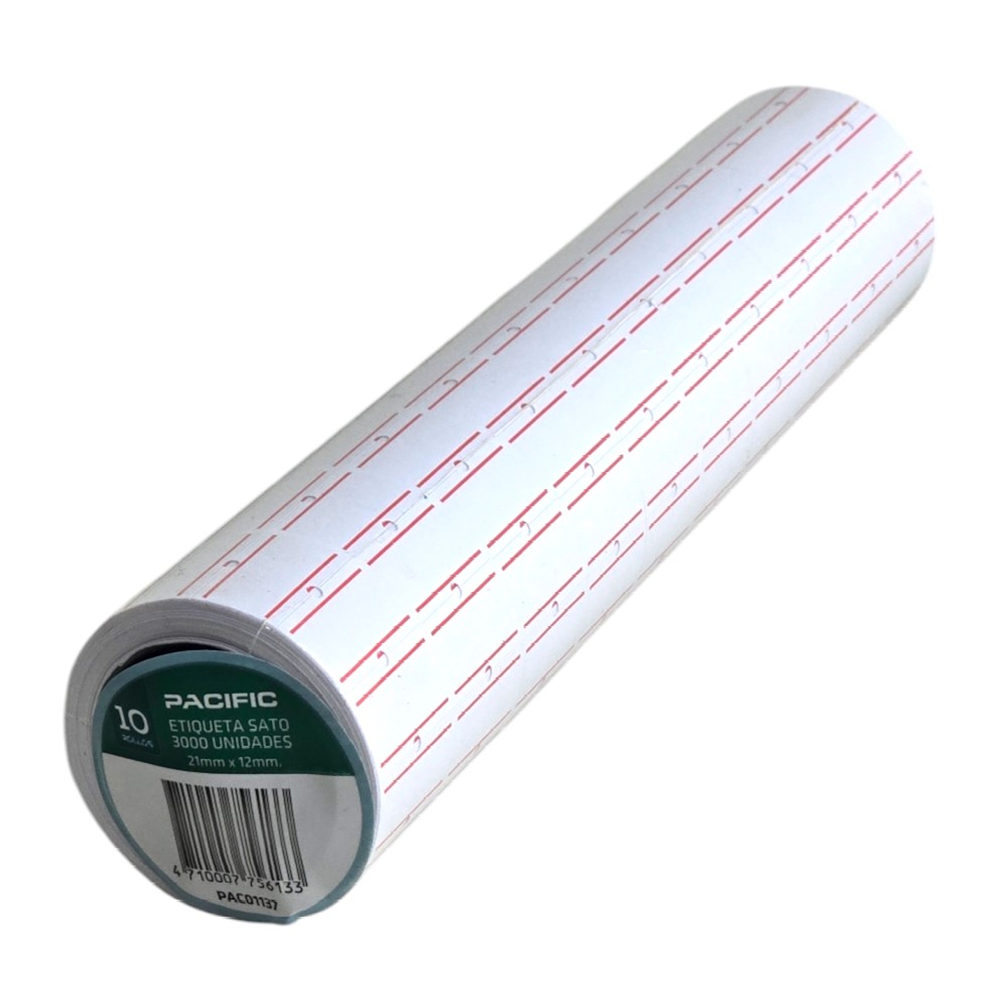 Pack 10 Rollo 3.000 Etiquetas Sato Standar Pacific Mx-5500 4