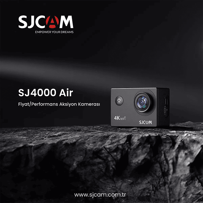 Cámara deportiva Sjcam SJ4000 Air 4K Wifi Negra 5