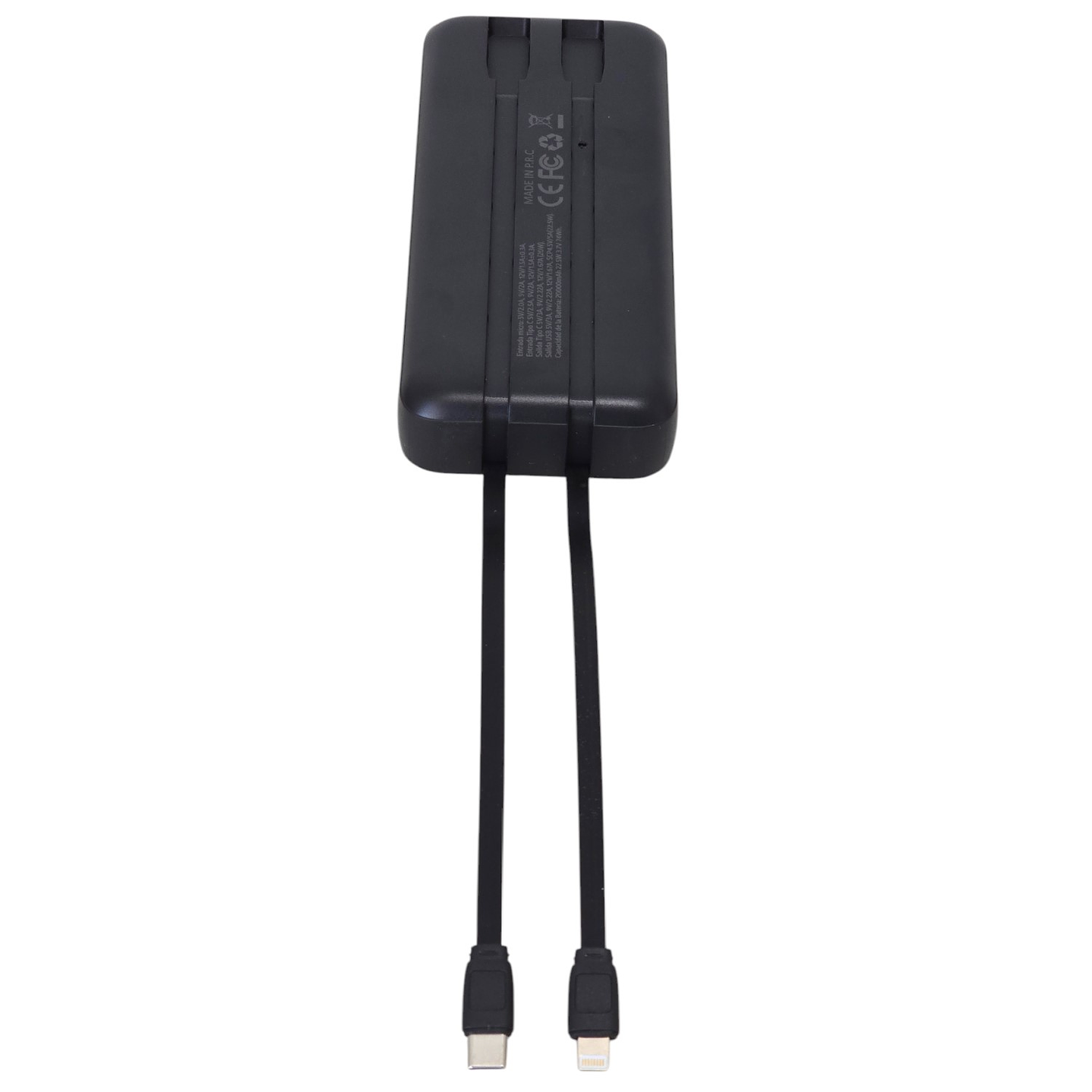 Batería Portátil Powerbank 20.000 Tecnolab TL547BK 5