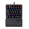 Teclado Gamer de una mano Mecanico RGB Backlighting Rx0015 1