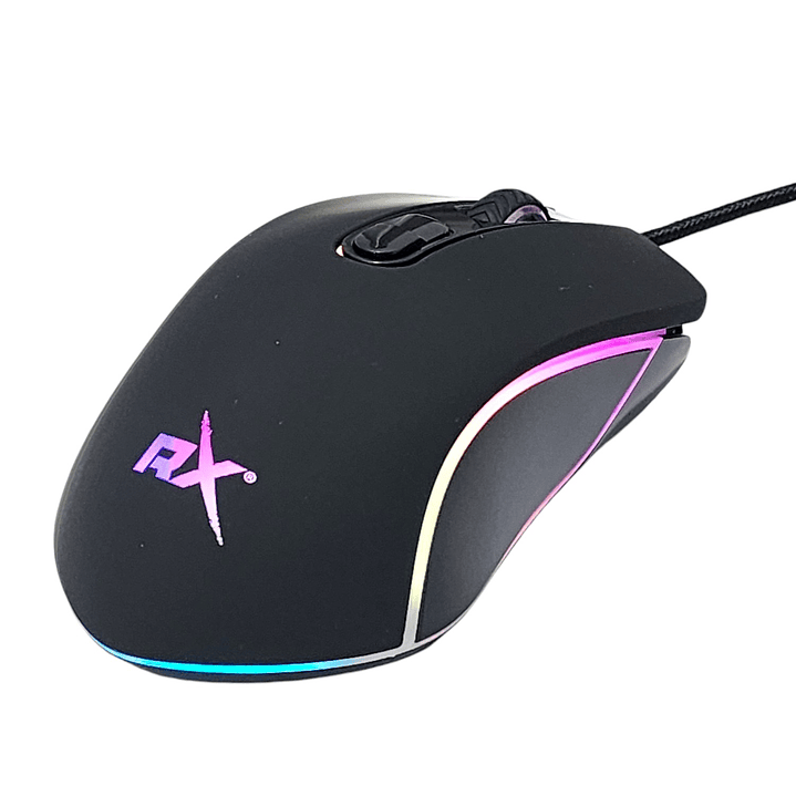 Mouse Gamer Pro RGB Óptico Usb Reptilex RX0046c 3