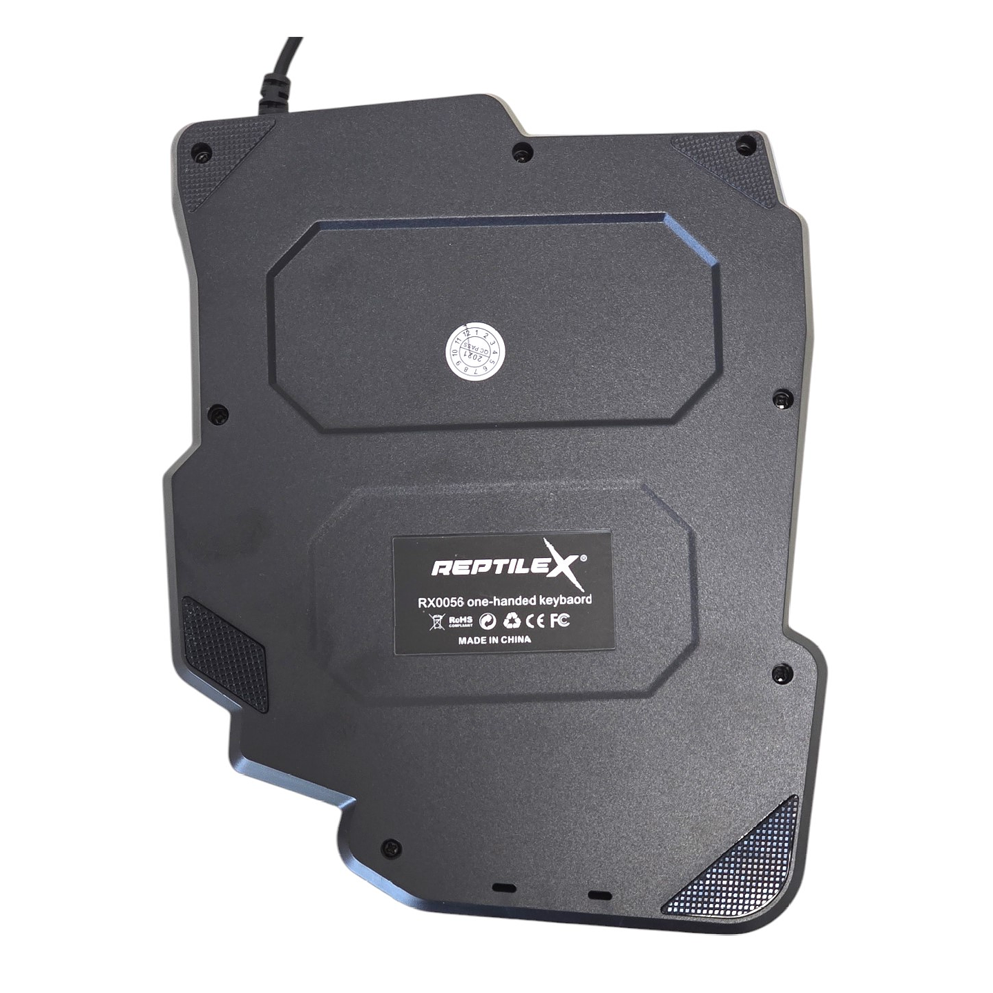 Teclado Gamer Retroiluminado Reptilex Una Mano Rx0056 3