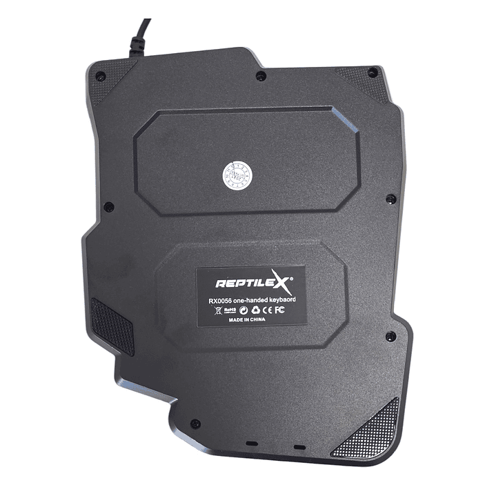 Teclado Gamer Retroiluminado Reptilex Una Mano Rx0056 3