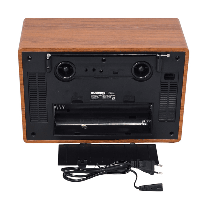 Radio Retro BT Vintage Audiopro Portátil AP02082 5