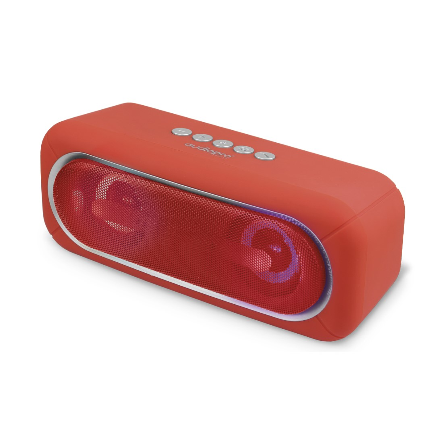 Parlante Inalámbrico BT Audiopro Usb/Sd Ap02089R Rojo 1