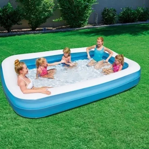 Piscina Inflable Rectangular 2.62m Azul Bestway 