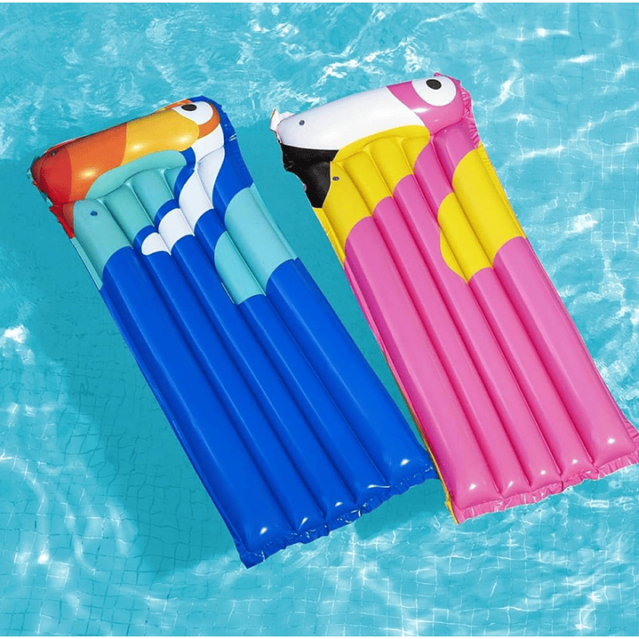 Flotador Colchoneta inflable 1.83mt Bestway Rosa  3