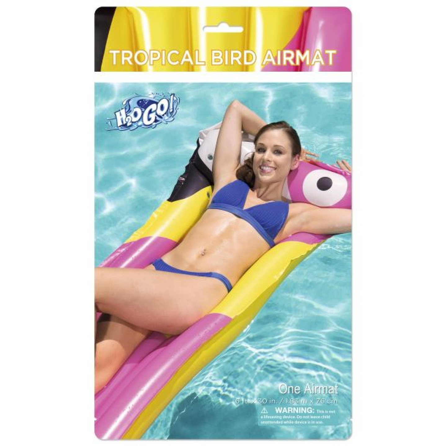 Flotador Colchoneta inflable 1.83mt Bestway Rosa  4