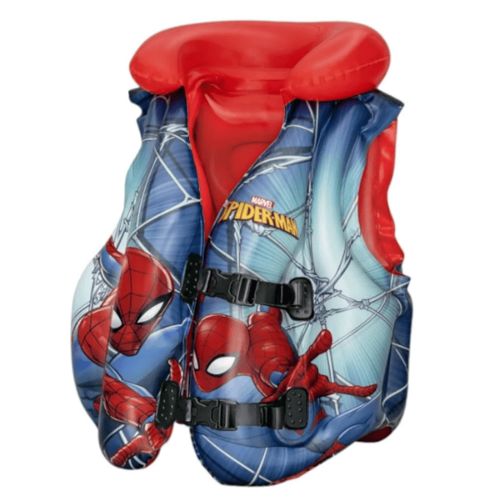 Chaleco Salvavidas Inflable Spiderman Niños Bestway 3