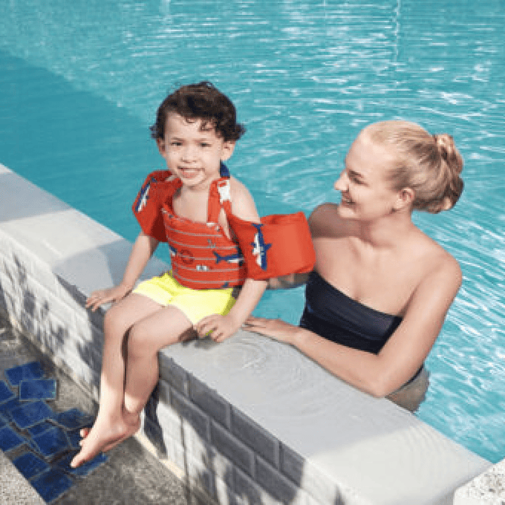 Kit Flotador De Brazo + Lentes De Agua Niño Bestway 3