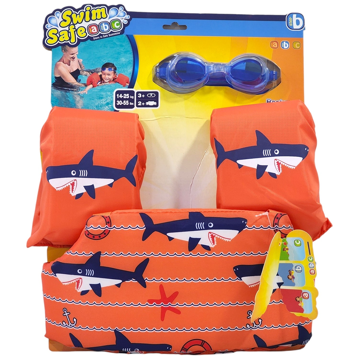 Kit Flotador De Brazo + Lentes De Agua Niño Bestway 4