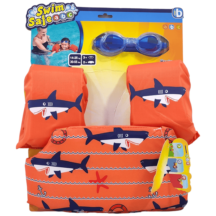 Kit Flotador De Brazo + Lentes De Agua Niño Bestway 4