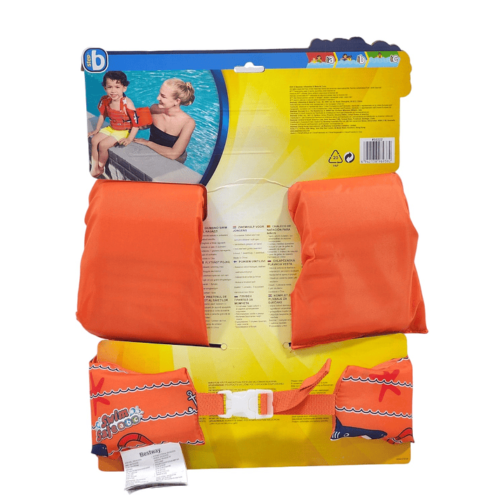 Kit Flotador De Brazo + Lentes De Agua Niño Bestway 5