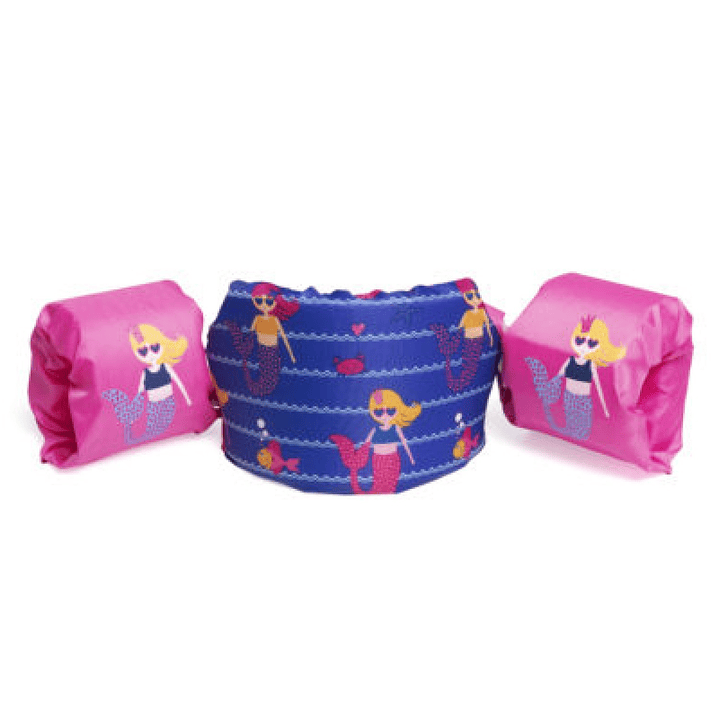 Kit Flotador De Brazo + Lentes De Agua Niña Bestway 1