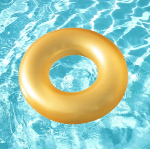 Flotador Anillo Oro 91cm Bestway 36127 