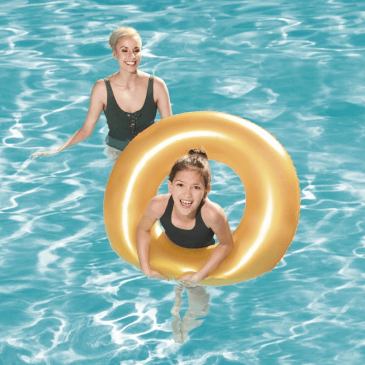 Flotador Anillo Oro 91cm Bestway 36127  3