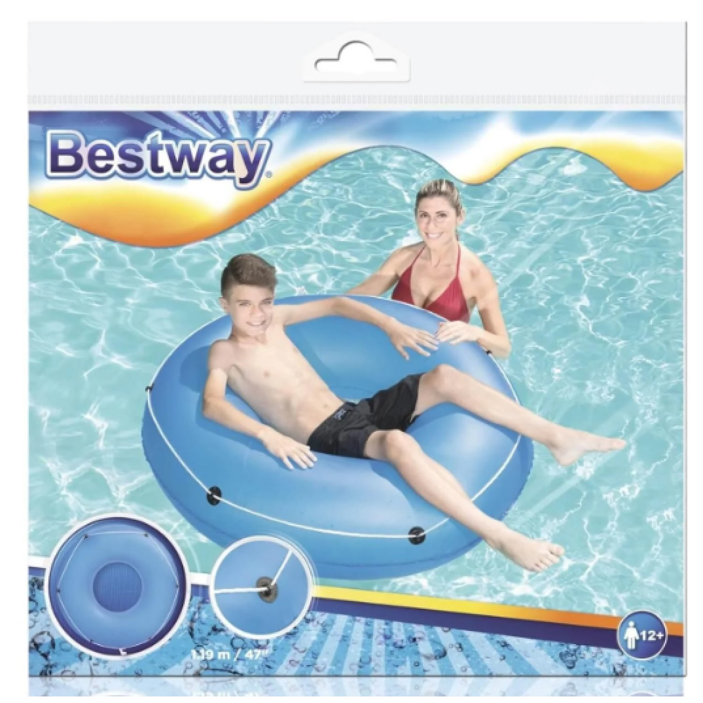 Flotador Anillo Verano 1.19mt Bestway 36120 Azul  5