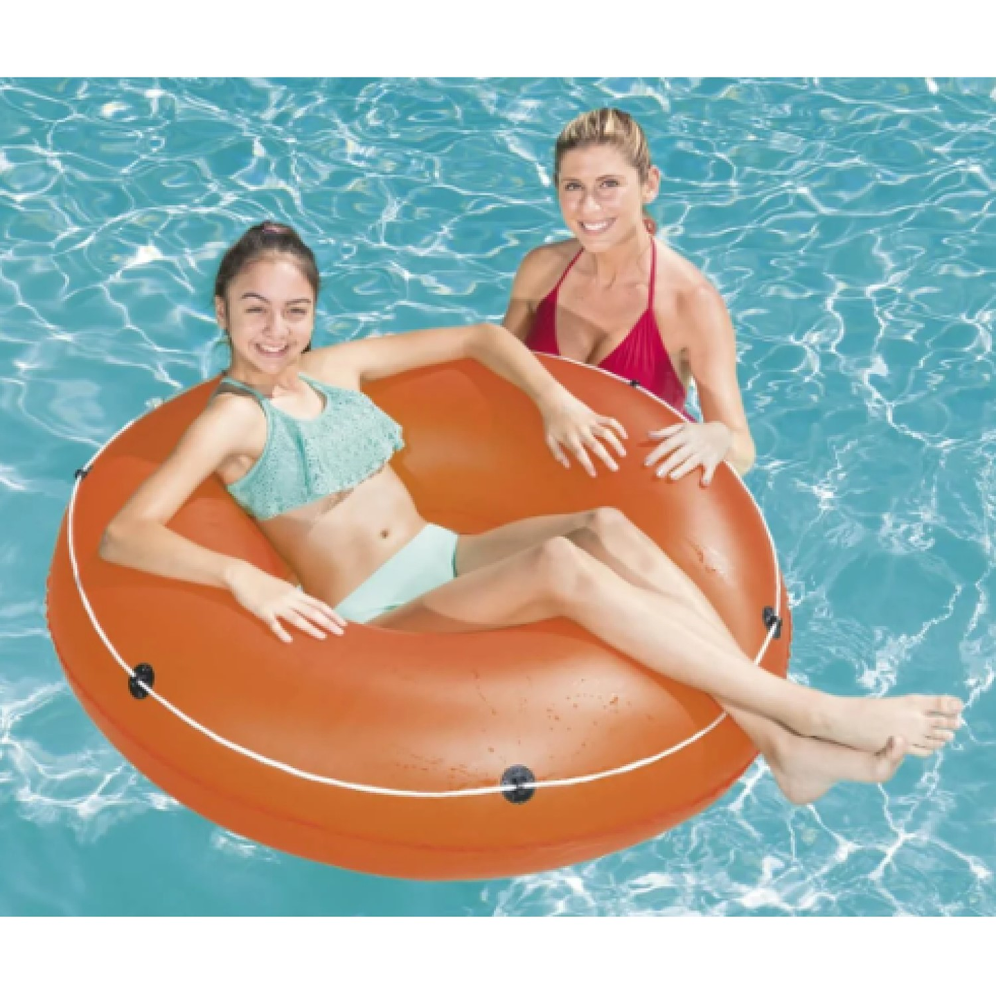 Flotador Anillo Verano 1.19mt Bestway 36120 Naranja 4