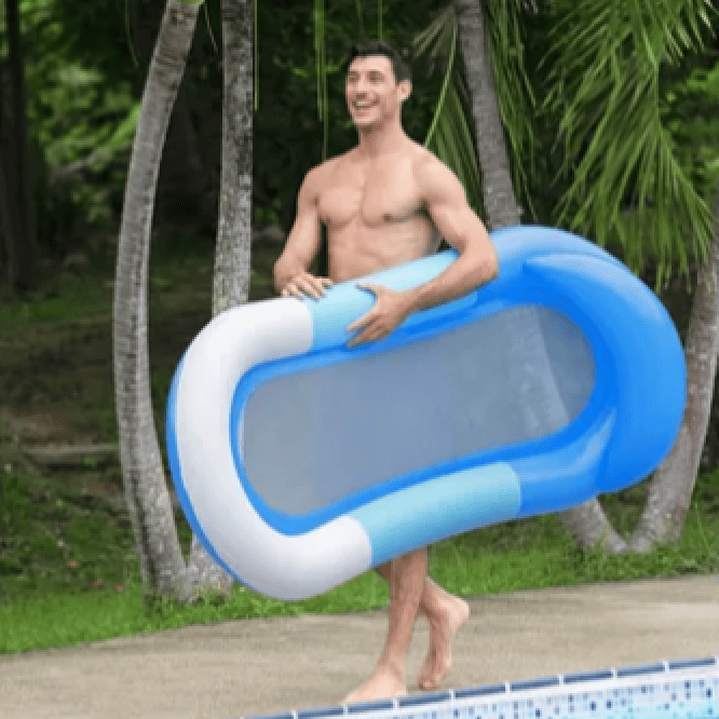 Colchoneta Inflable con respaldo 160cm Bestway 6