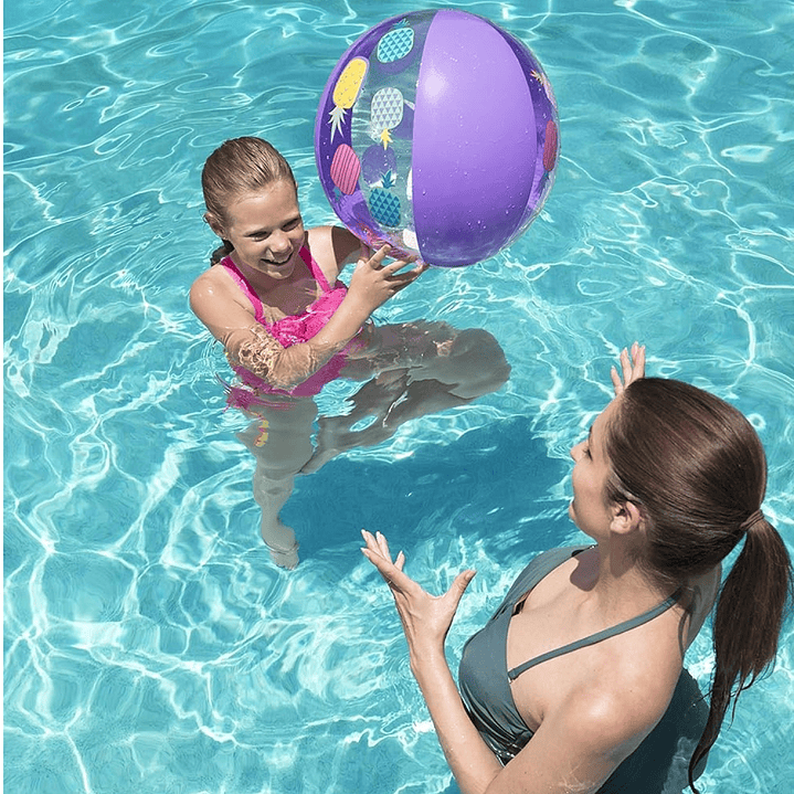 Pelota Inflable Playa Splash 51cm Morada Bestway  2