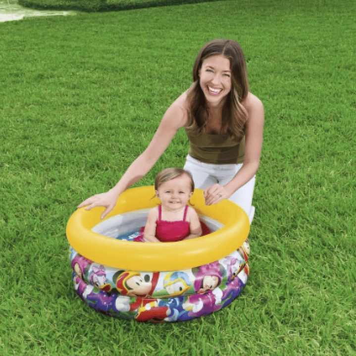 Piscina Inflable Redonda Niños Mickey 70cm Bestway  4