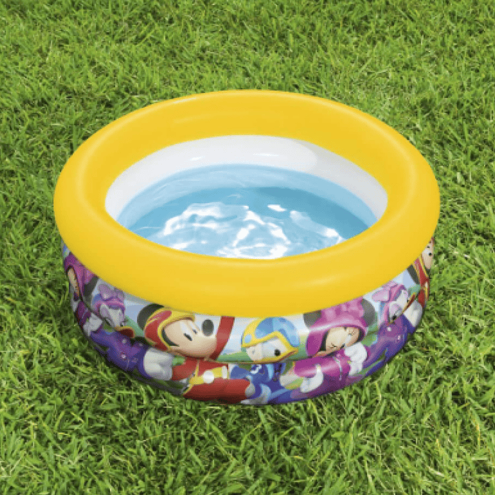 Piscina Inflable Redonda Niños Mickey 70cm Bestway  5