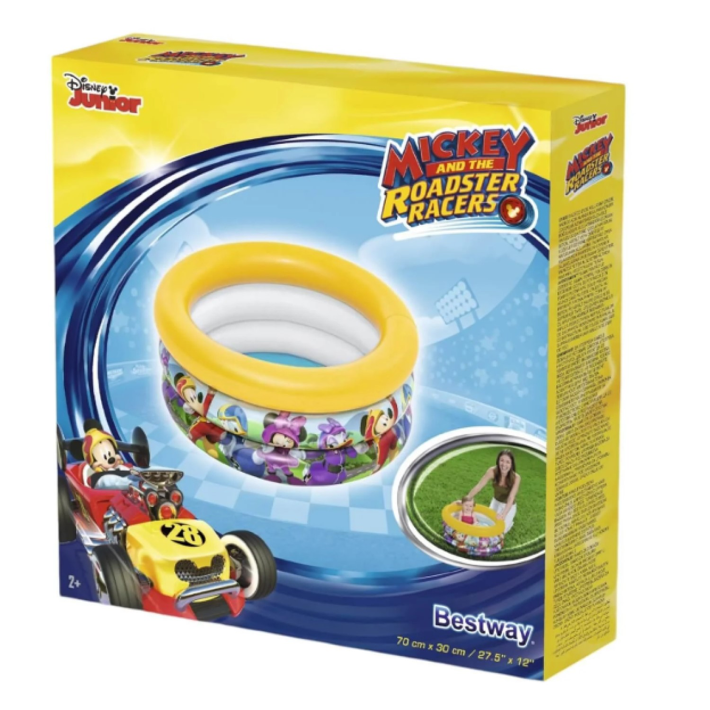 Piscina Inflable Redonda Niños Mickey 70cm Bestway  6