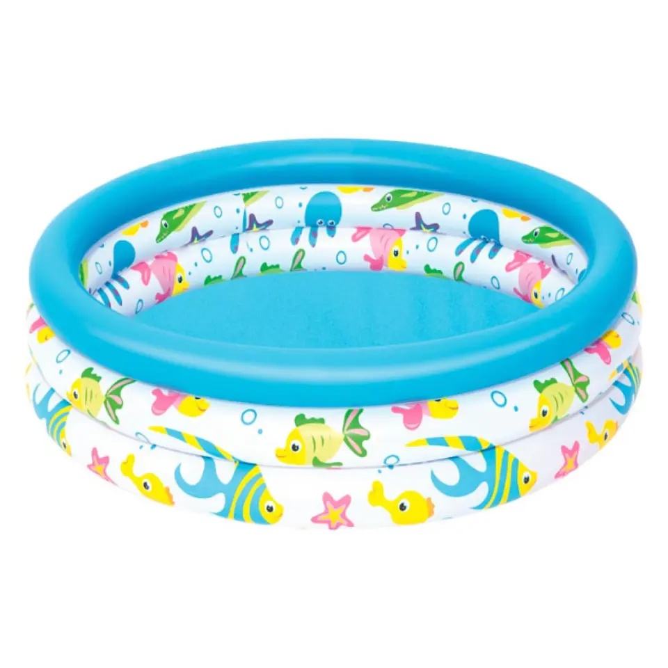 Piscina Inflable Redonda niños Marino 102cm Bestway  1
