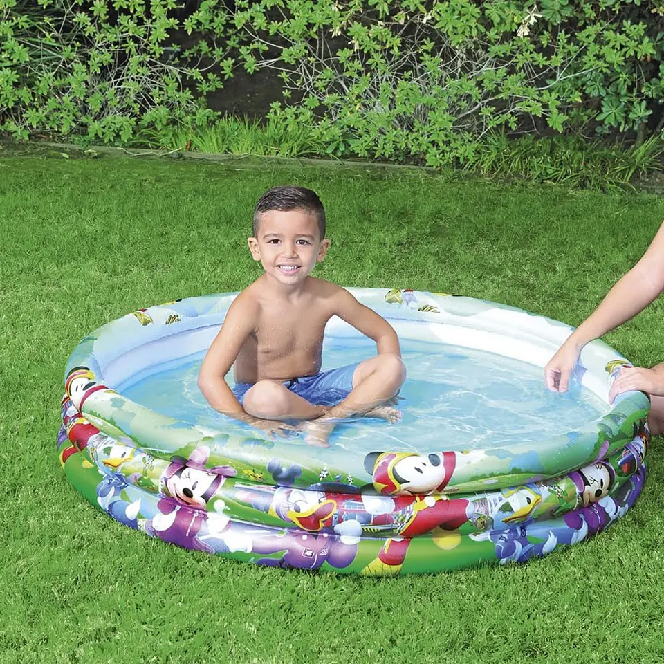 Piscina Inflable 3 Anillos 122Cm Mickey  3