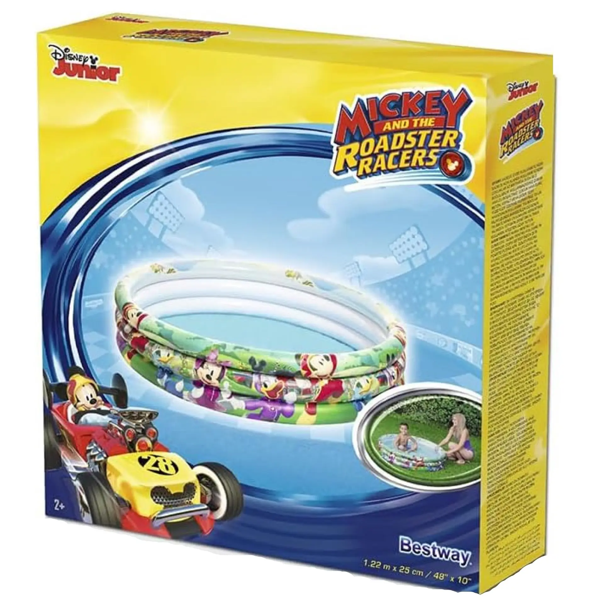 Piscina Inflable 3 Anillos 122Cm Mickey  6