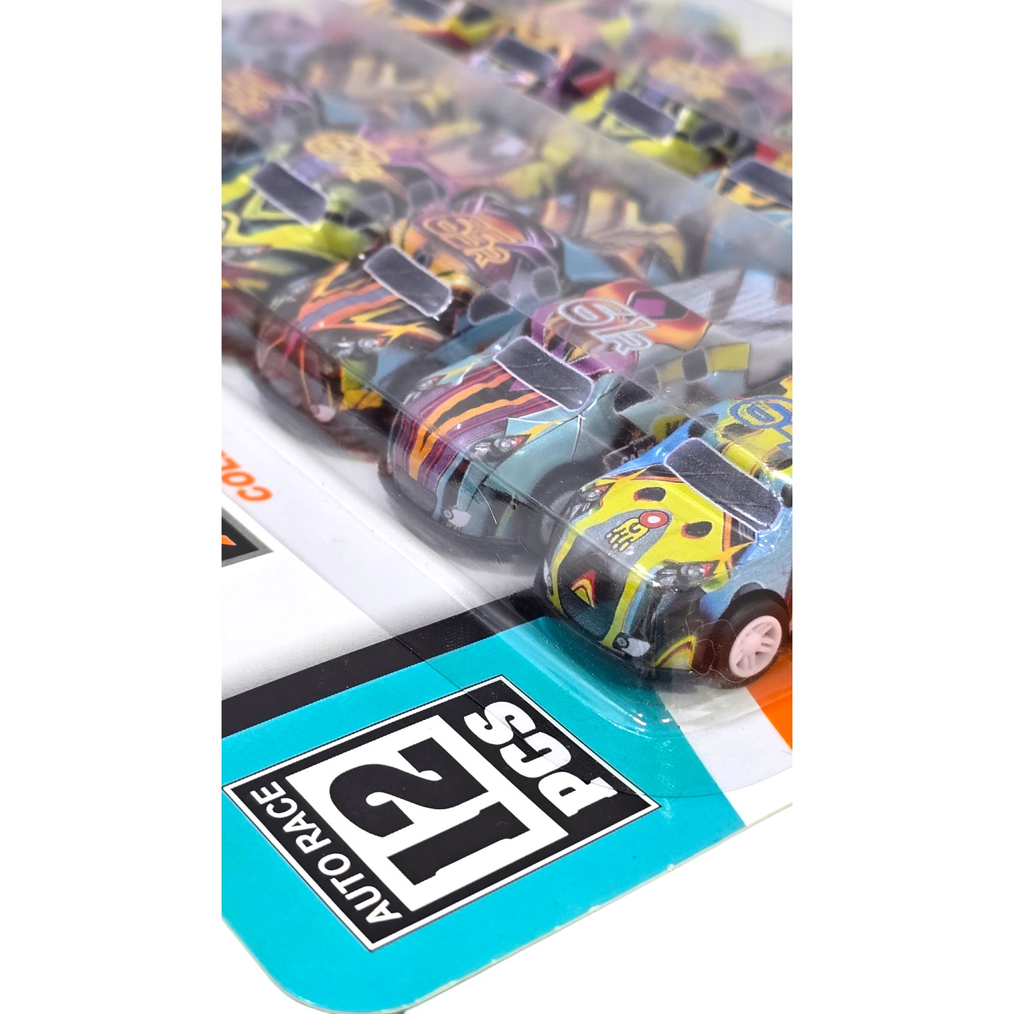 Set 12 autitos Multicolor Auto Race 4