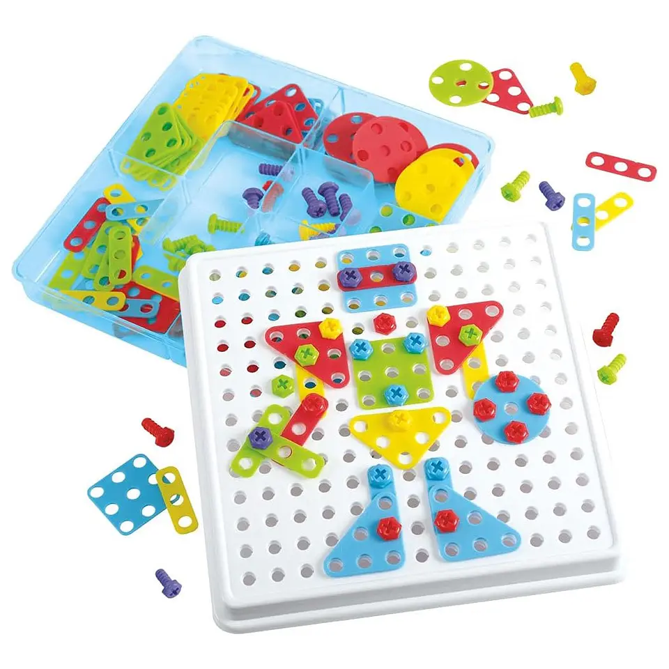 Set Rompecabeza Creativo Tornillos Mosaico 310 pcs 3