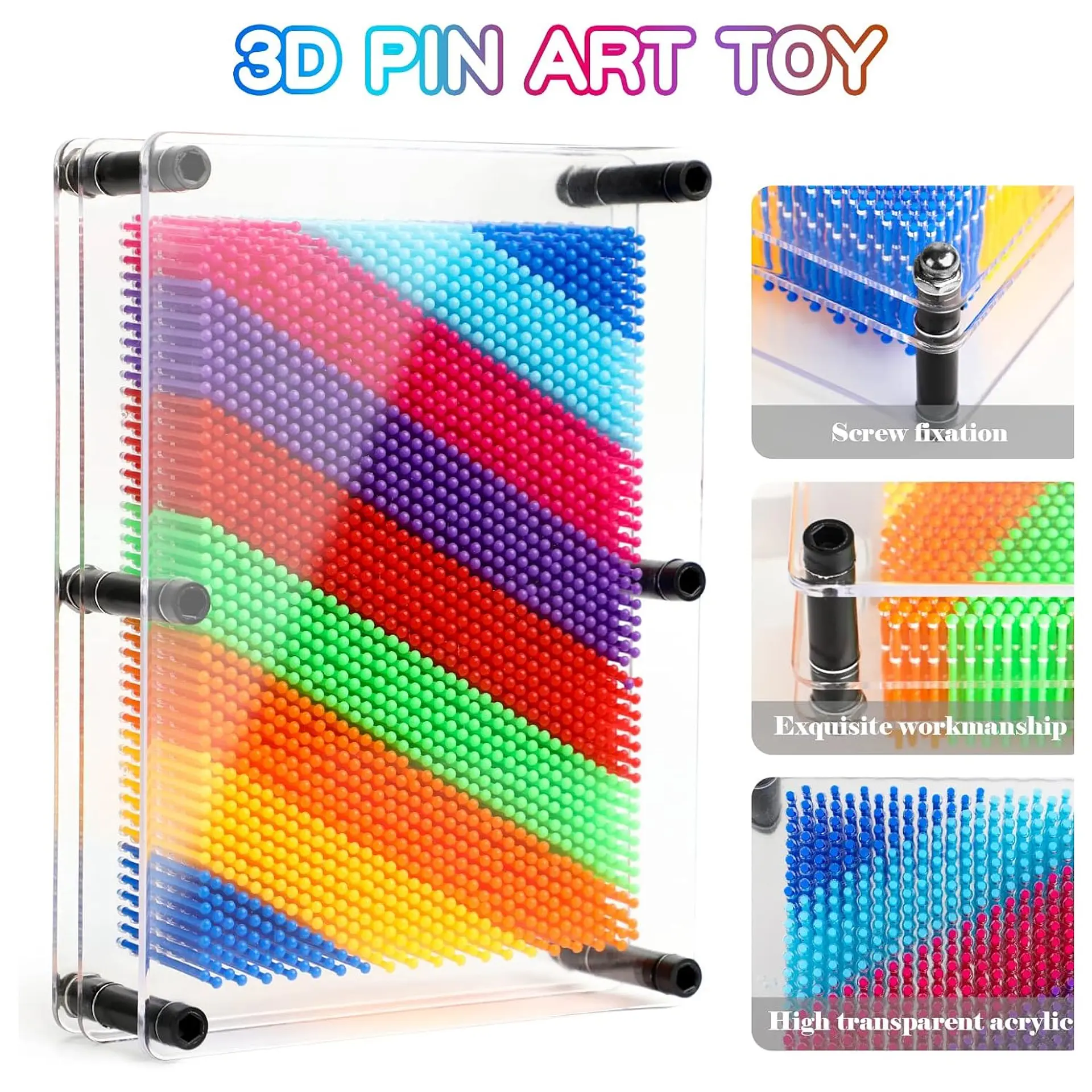 Juguete Sensorial Figura 3d Pinart Didáctico 3