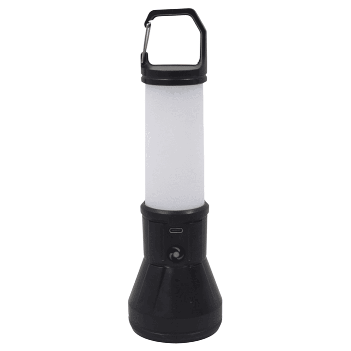 Linterna Recargable Led 2 en 1 de Mano y Colgante 23cm 2