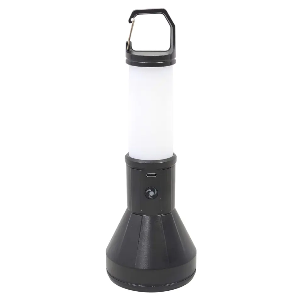 Linterna Recargable Led 2 en 1 de Mano y Colgante 26cm 2