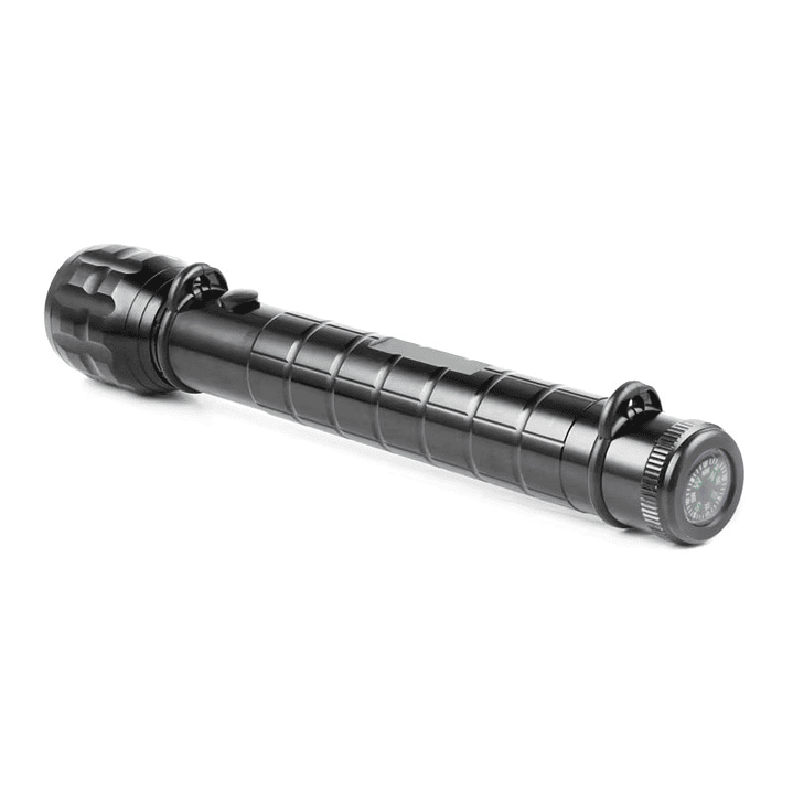 Linterna Táctica Led Aluminio 30cm a Pilas GK8033 8