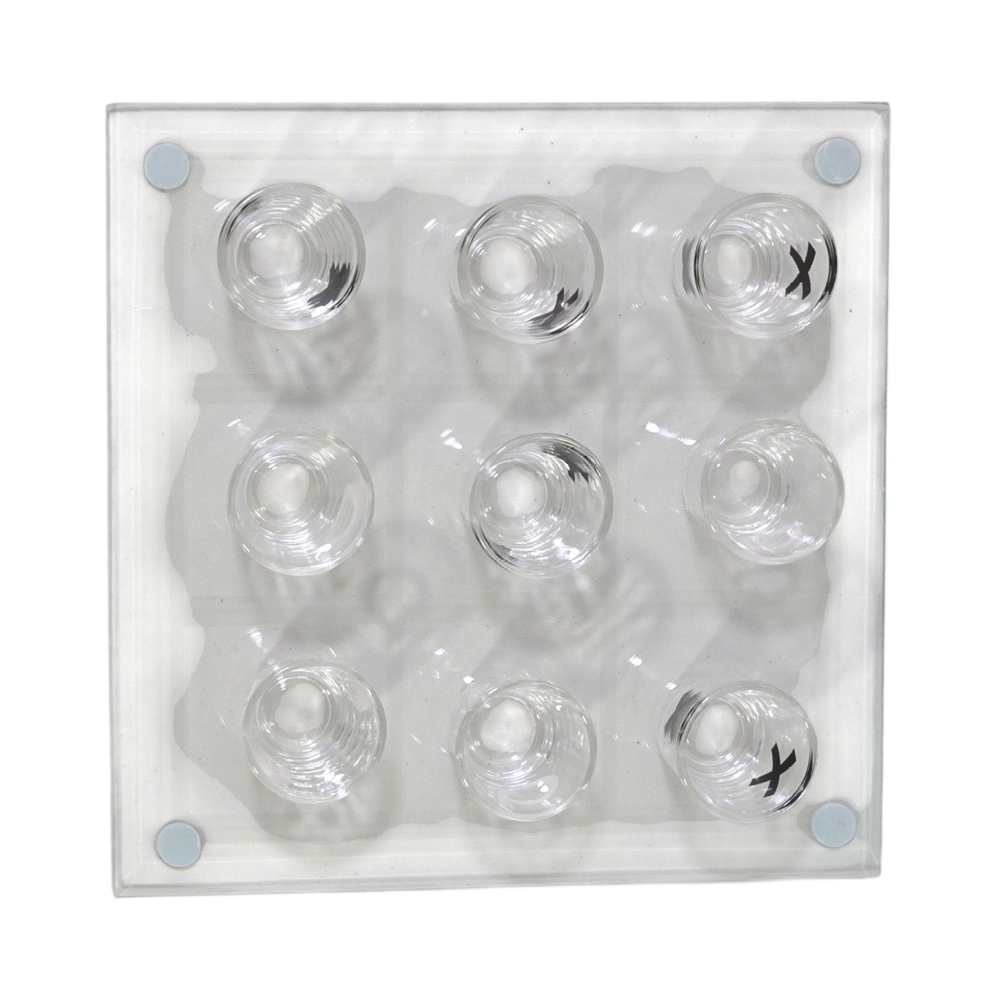 Juego de Shot Gato Tik Tac Toe 9 vasos Chupito 4