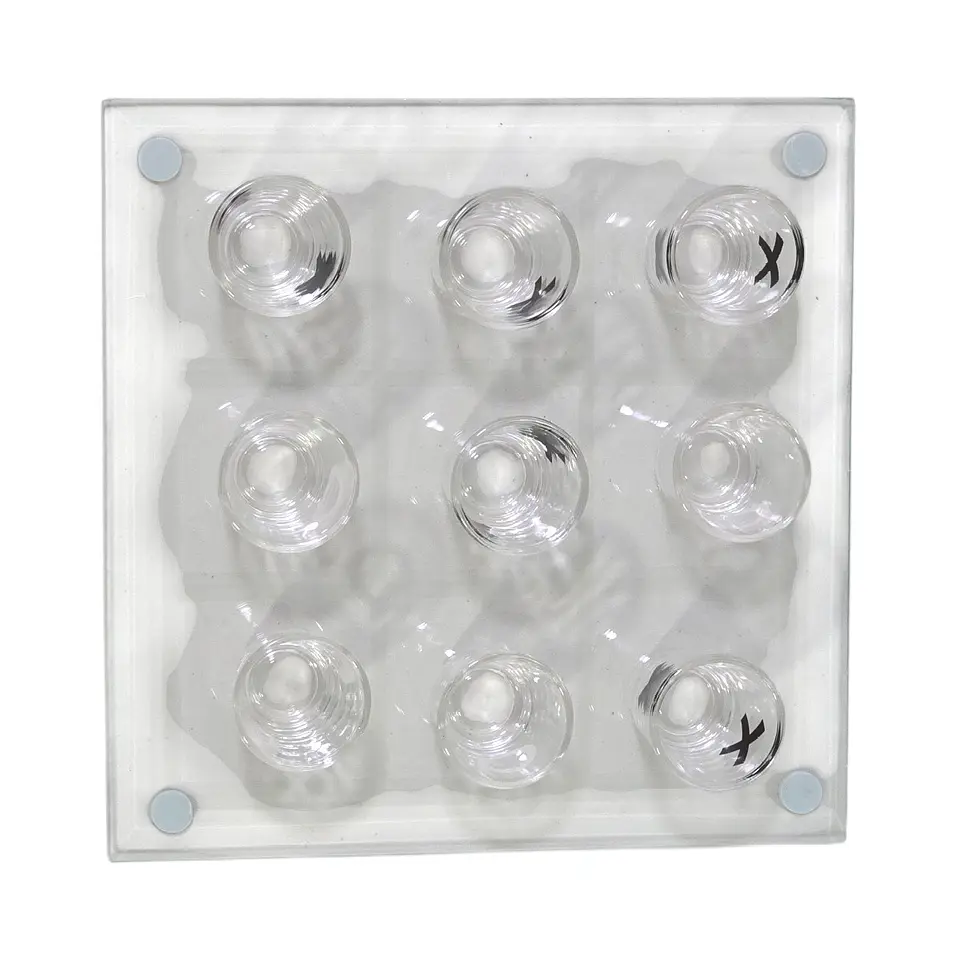 Juego de Shot Gato Tik Tac Toe 9 vasos Chupito 4
