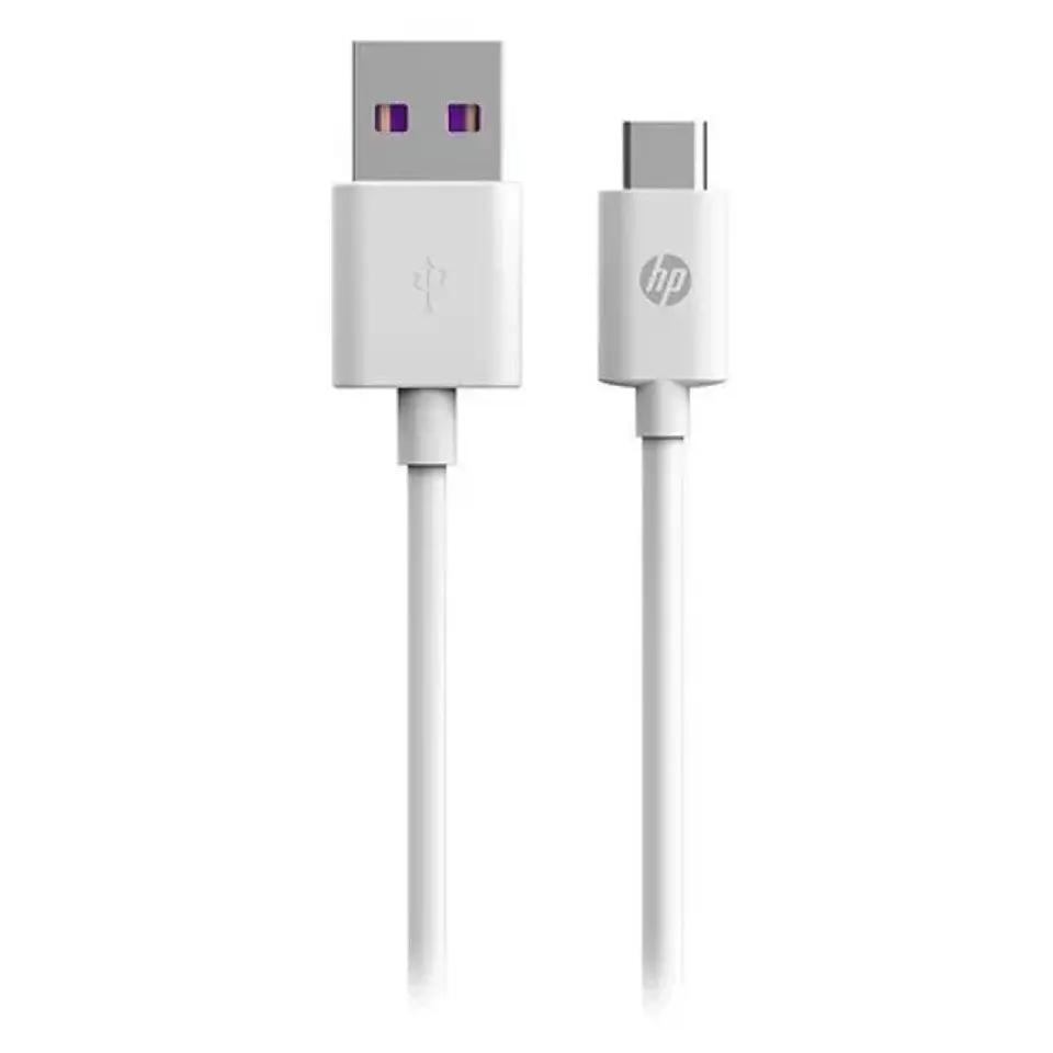 Cable HP USB Tipo-C 1Mt Blanco DHC-TC100-1M 1