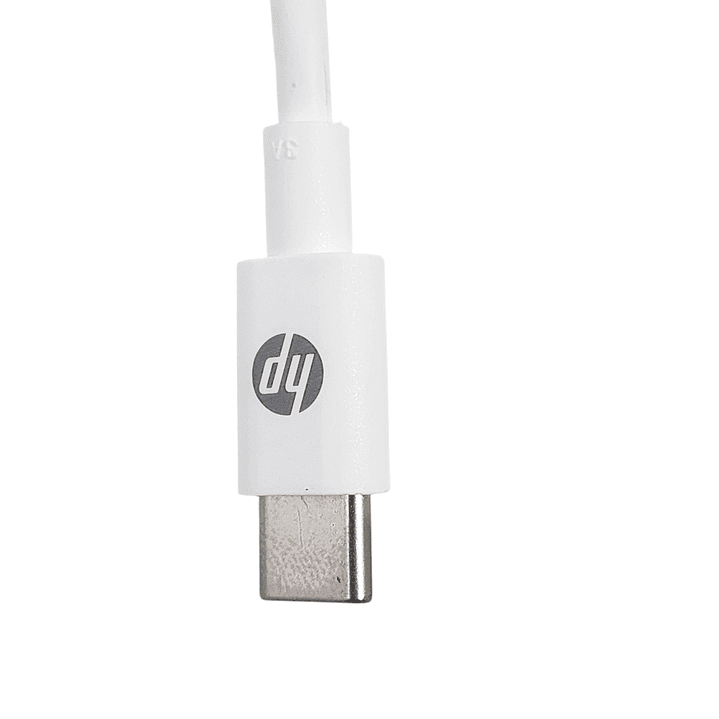 Cable HP USB Tipo-C 2Mt Blanco DHC-TC100-2M 2